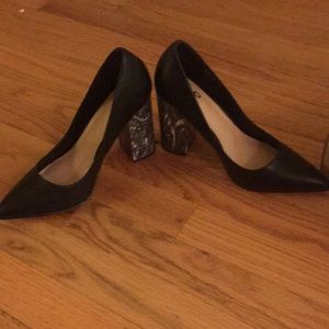 Very trendy block heels